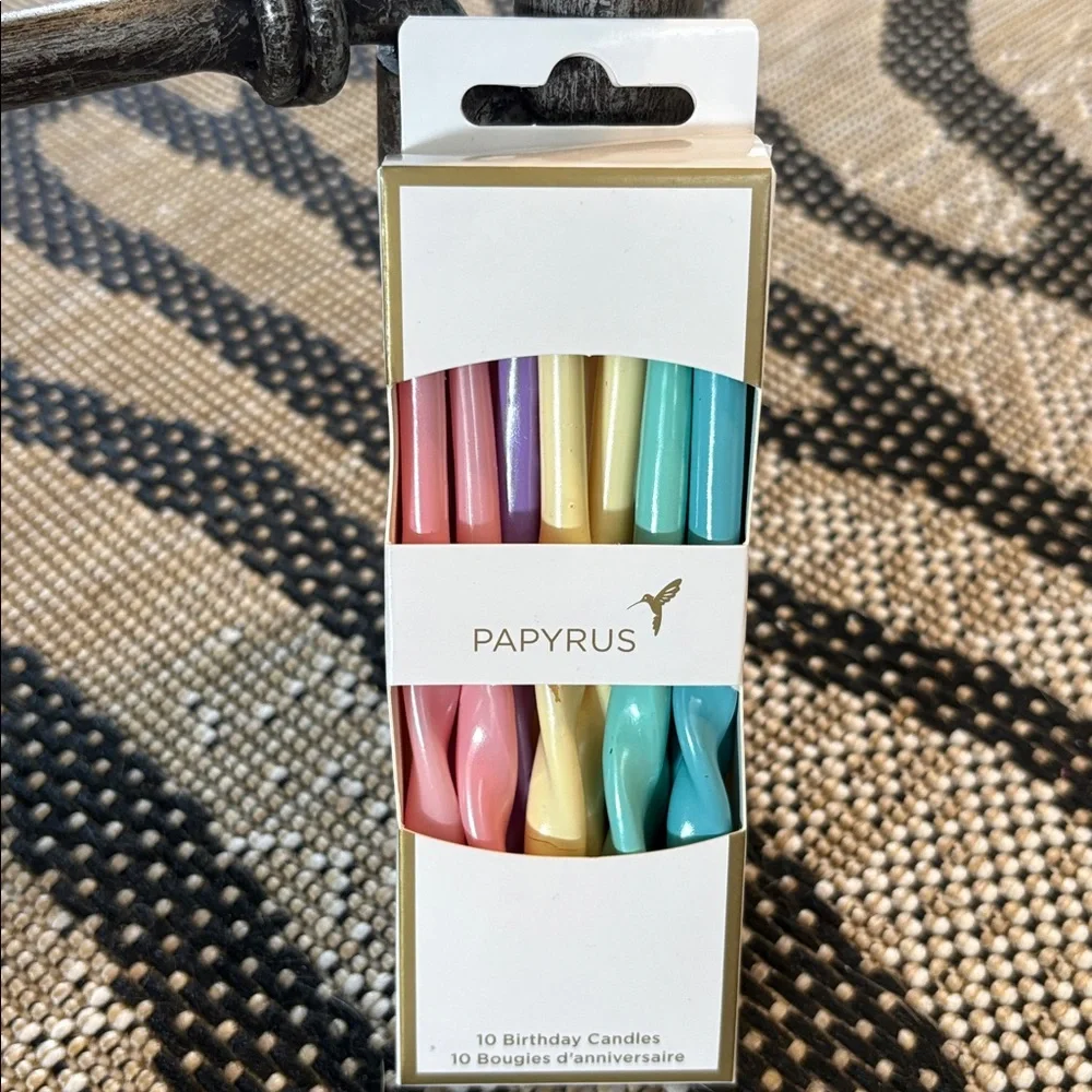🆕Papyrus Pastel Twist Birthday Candles
